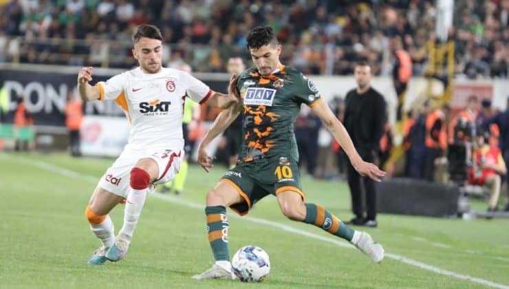 Alanyaspor kendi evinde Galatasaray’a 4-1 mağlup oldu (Yazılı Maç Özeti)