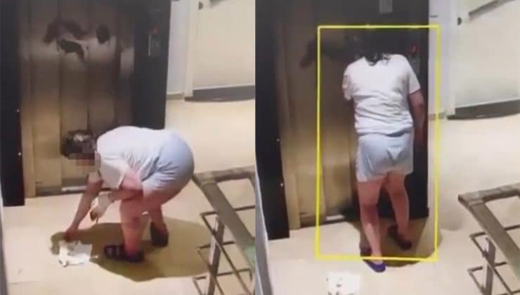 Kabus devam ediyor! Alanya’da İran uyruklu kadın asansöre dışkı sürdü.