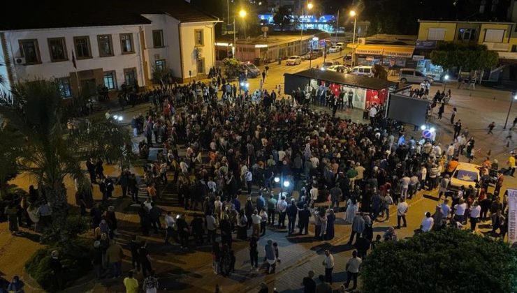 Gazipaşa’da AK Partili ve CHP’li seçmenler arasında kutlama gerginliği