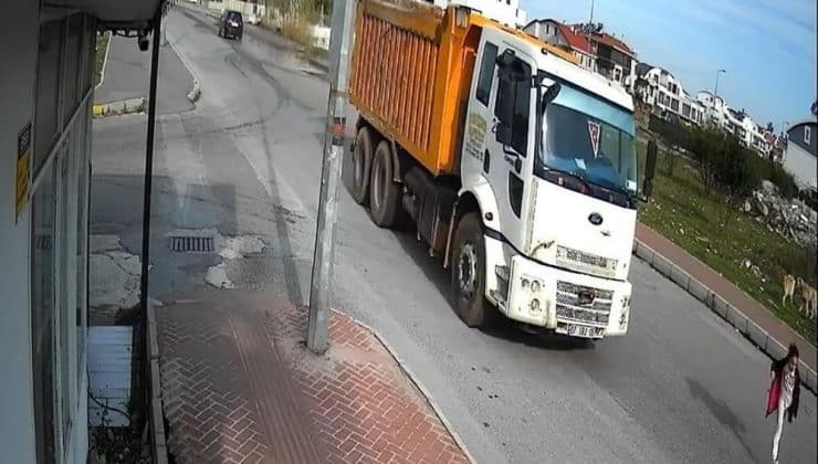 Köpekten kaçarken kamyonun altında can veren kızına verdiği sözü tuttu, açtığı davayı kazandı